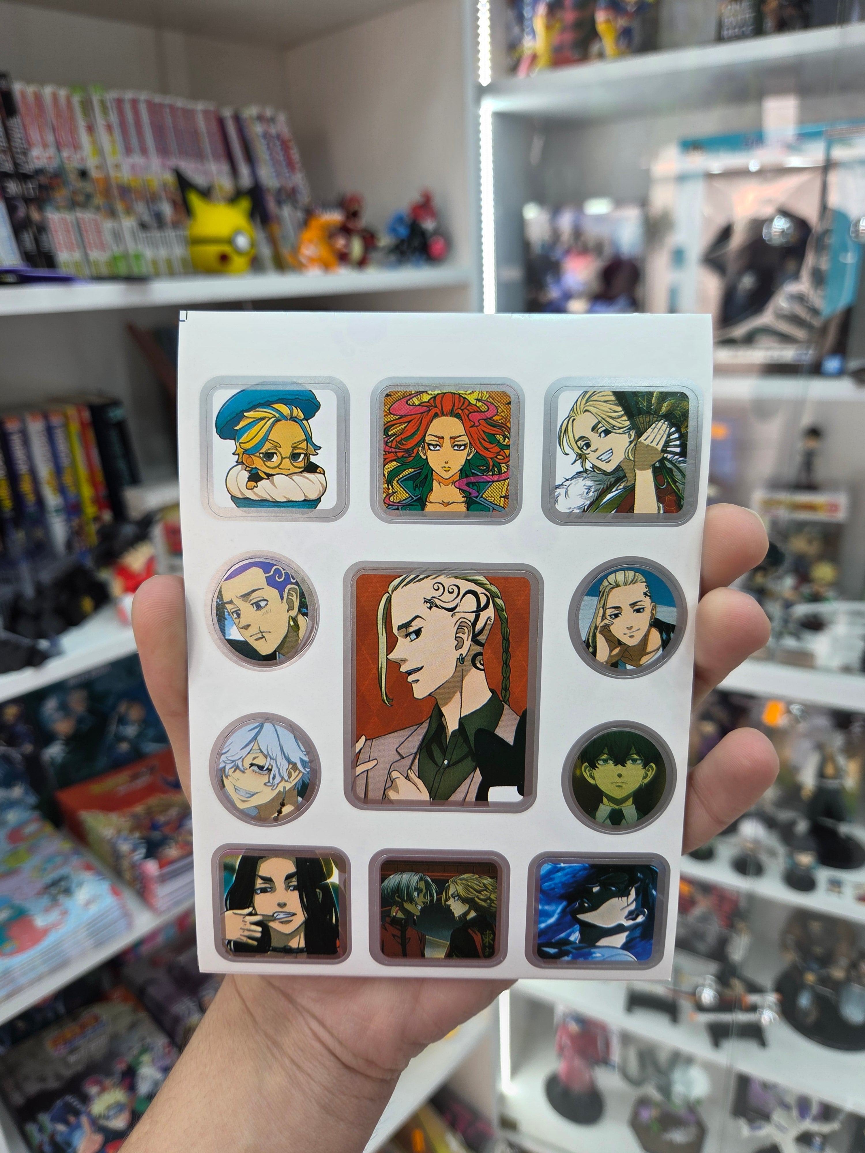 Carnet stickers tokyo revengers (46 piece)